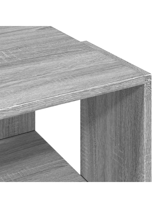 Konferenční stolek šedý sonoma 89,5x48x30 cm kompozitní dřevo
