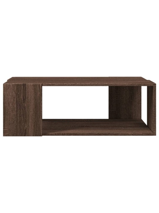 Konferenční stolek hnědý dub 89,5 x 48 x 30 cm kompozitní dřevo