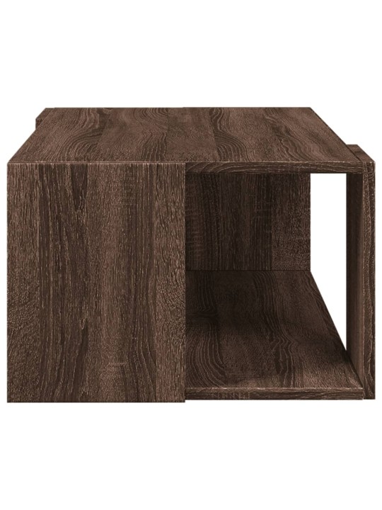 Konferenční stolek hnědý dub 89,5 x 48 x 30 cm kompozitní dřevo
