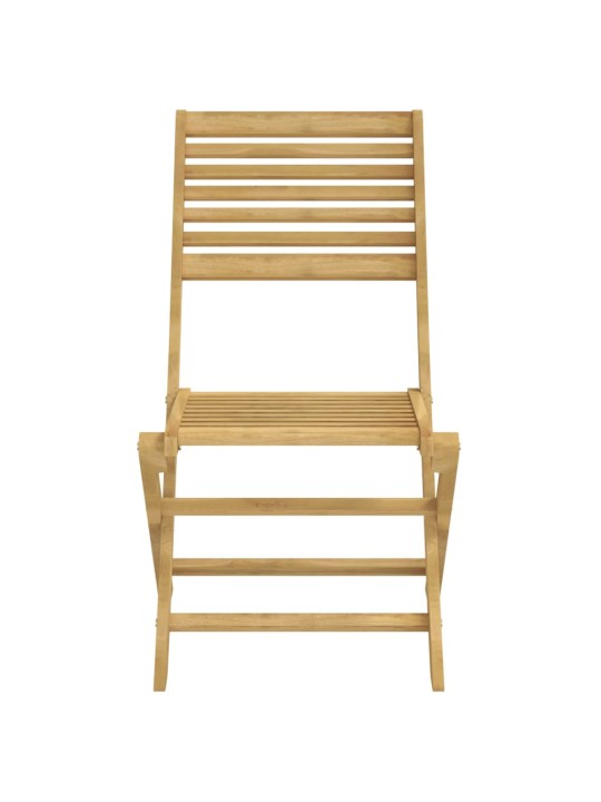 5dílný zahradní jídelní set masivní akáciové dřevo