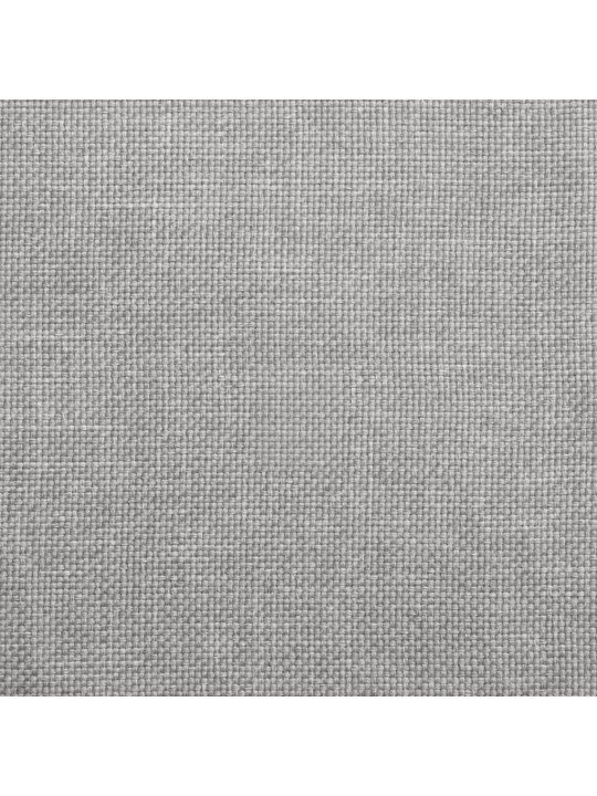 Lenoška s polštářem a područkou na pravé straně šedá textil