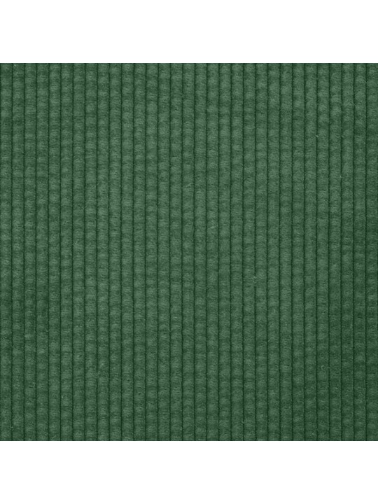 Lenoška s polštářem džungle zelená manšestr textil