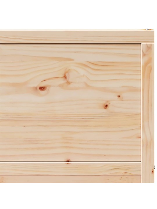 Posuvné dveře 80 x 210 cm masivní borové dřevo