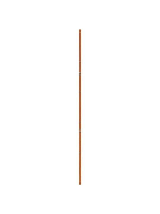 Posuvné dveře voskově hnědé 80 x 208 cm masivní borové dřevo