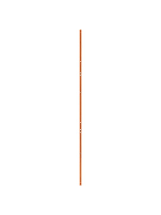 Posuvné dveře voskově hnědé 100 x 208 cm masivní borové dřevo