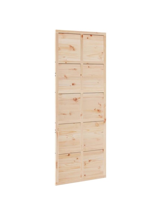 Posuvné dveře 80 x 210 cm masivní borové dřevo