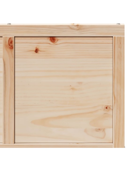 Posuvné dveře 80 x 210 cm masivní borové dřevo