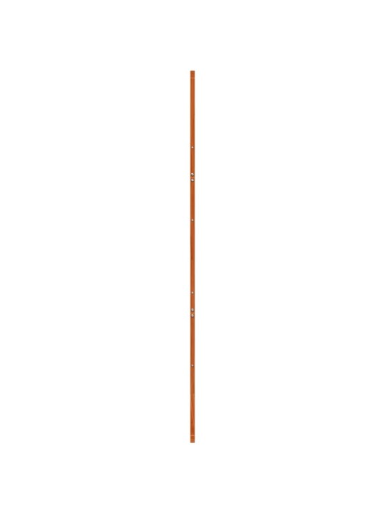 Posuvné dveře voskově hnědé 80 x 208 cm masivní borové dřevo