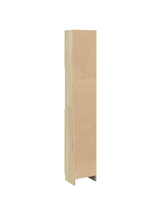 Koupelnová skříňka dub sonoma 32 x 25,5 x 190 cm dřevotříska