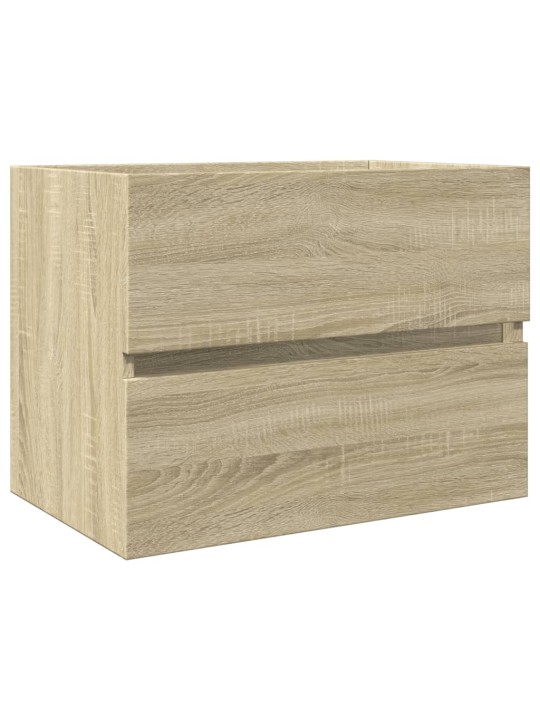 Skříňka pod umyvadlo dub sonoma 60 x 38,5 x 45 cm dřevotříska