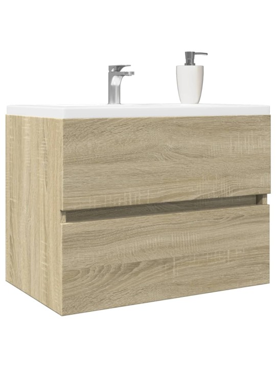Skříňka pod umyvadlo dub sonoma 60 x 38,5 x 45 cm dřevotříska