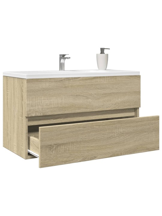 Skříňka pod umyvadlo dub sonoma 80 x 38,5 x 45 cm dřevotříska