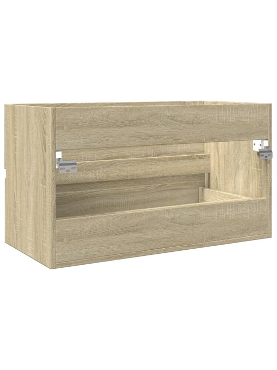 Skříňka pod umyvadlo dub sonoma 80 x 38,5 x 45 cm dřevotříska