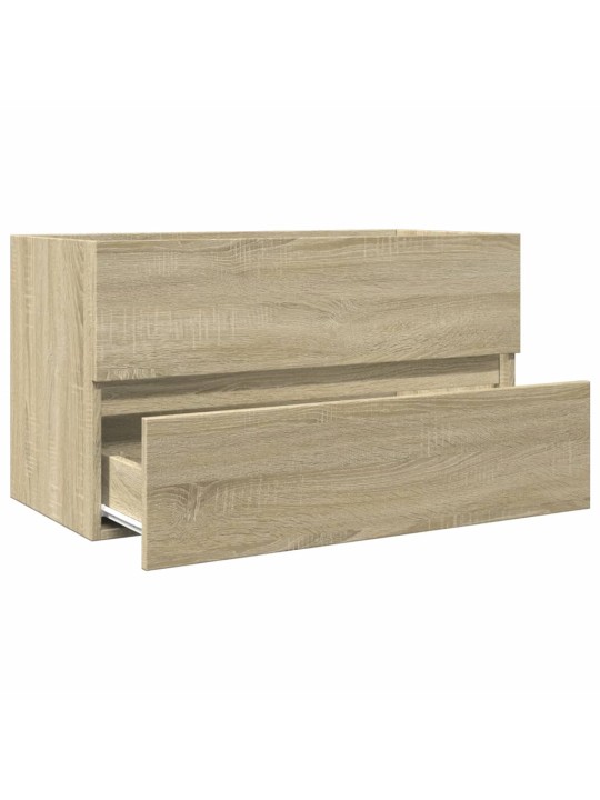 Skříňka pod umyvadlo dub sonoma 80 x 38,5 x 45 cm dřevotříska