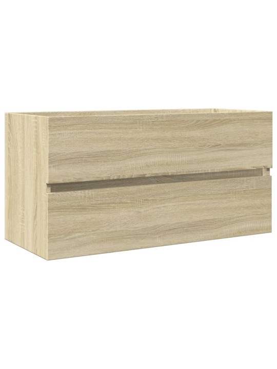 Skříňka pod umyvadlo dub sonoma 90 x 38,5 x 45 cm dřevotříska