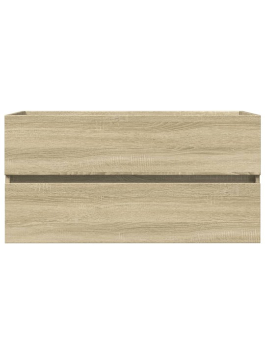 Skříňka pod umyvadlo dub sonoma 90 x 38,5 x 45 cm dřevotříska