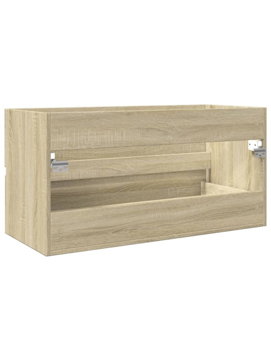 Skříňka pod umyvadlo dub sonoma 90 x 38,5 x 45 cm dřevotříska