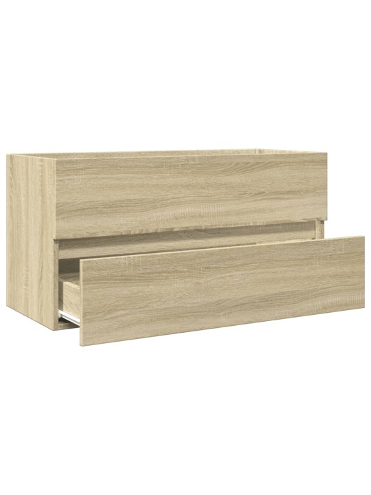Skříňka pod umyvadlo dub sonoma 90 x 38,5 x 45 cm dřevotříska