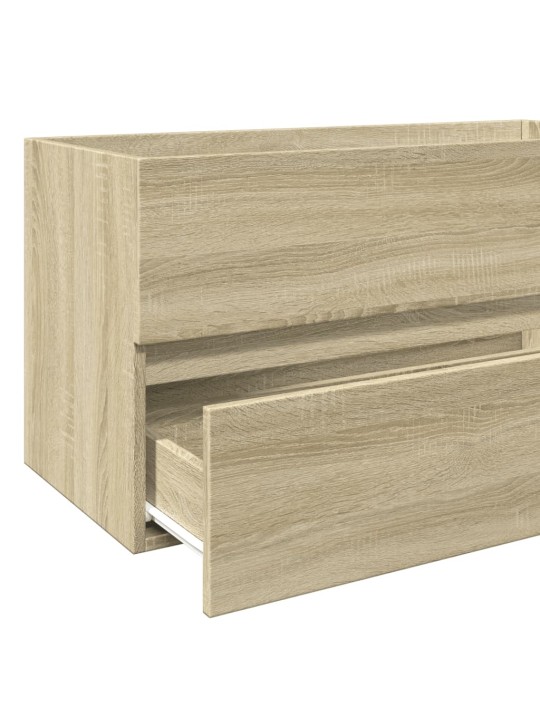 Skříňka pod umyvadlo dub sonoma 90 x 38,5 x 45 cm dřevotříska