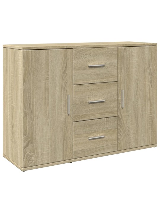 Příborník dub sonoma 90,5 x 29,5 x 65 cm kompozitní dřevo