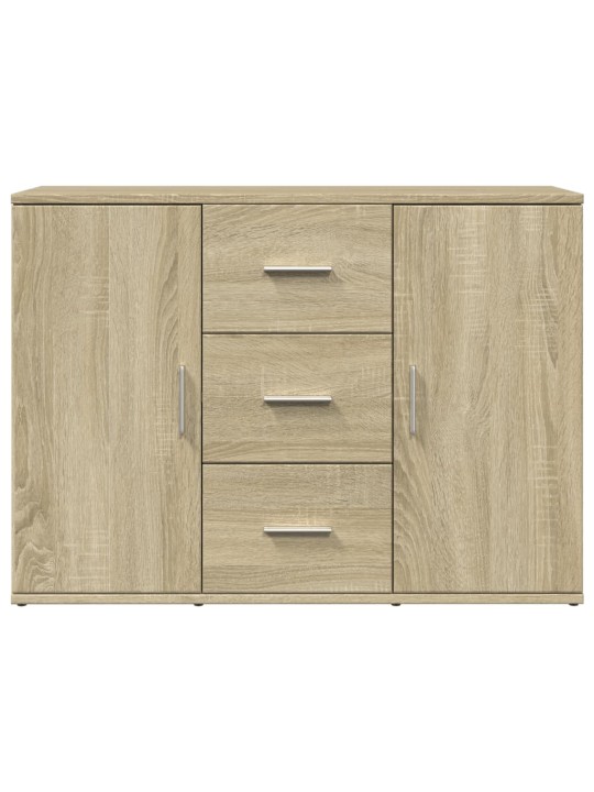 Příborník dub sonoma 90,5 x 29,5 x 65 cm kompozitní dřevo