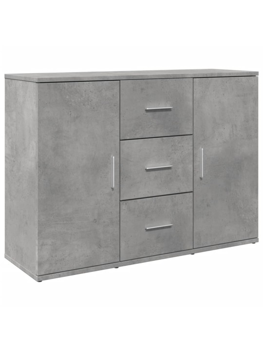 Příborník betonově šedý 90,5 x 29,5 x 65 cm kompozitní dřevo