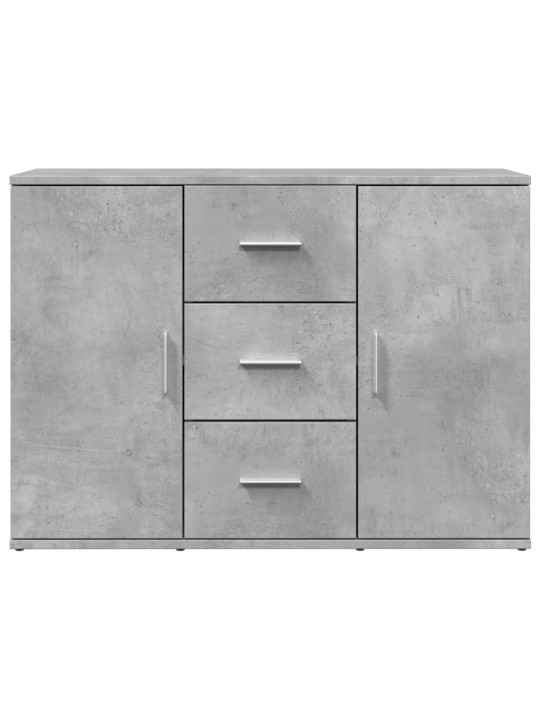 Příborník betonově šedý 90,5 x 29,5 x 65 cm kompozitní dřevo