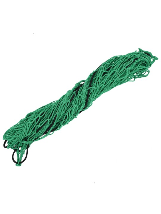 Síť na přívěsný vozík s elastickým lanem zelená 2,5 x 1,5 m PP