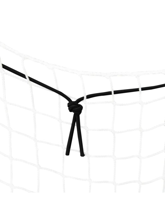 Síť na přívěsný vozík s elastickým lanem bílá 6 x 3 m pp