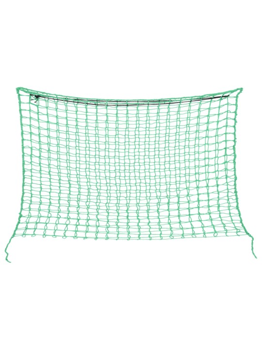 Sítě na seno 2 ks obdélníkové zelené 90 x 60 cm PP