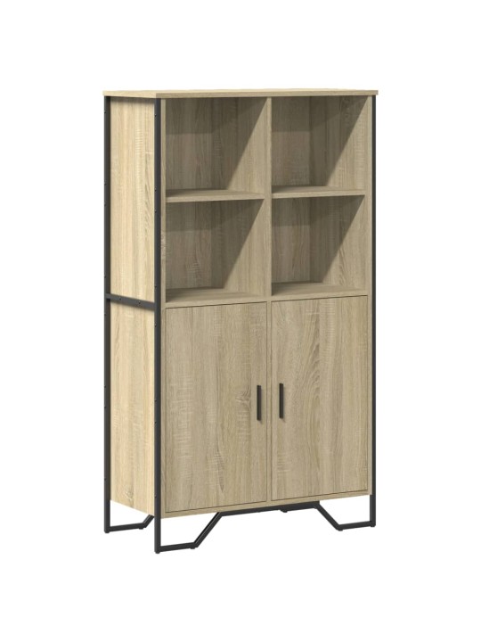 Highboard dub sonoma 79,5 x 35,5 x 137,5 cm kompozitní dřevo