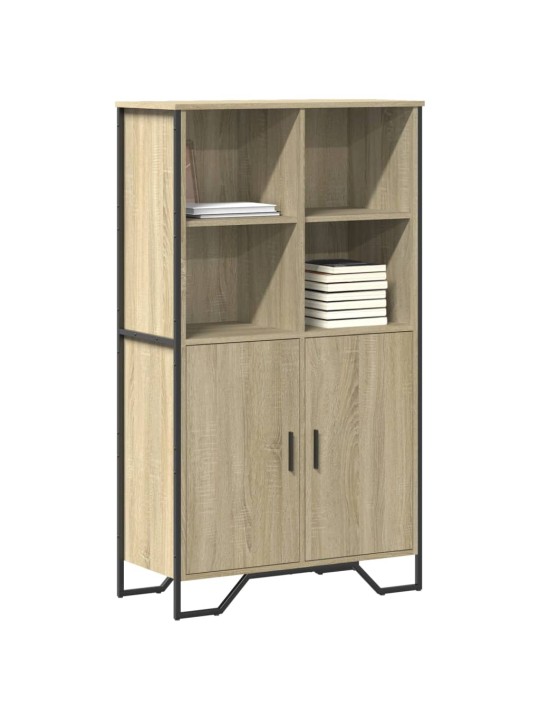 Highboard dub sonoma 79,5 x 35,5 x 137,5 cm kompozitní dřevo