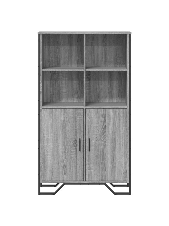 Highboard šedý sonoma 79,5 x 35,5 x 137,5 cm kompozitní dřevo