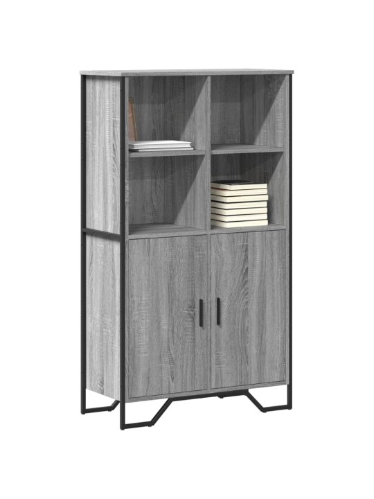 Highboard šedý sonoma 79,5 x 35,5 x 137,5 cm kompozitní dřevo