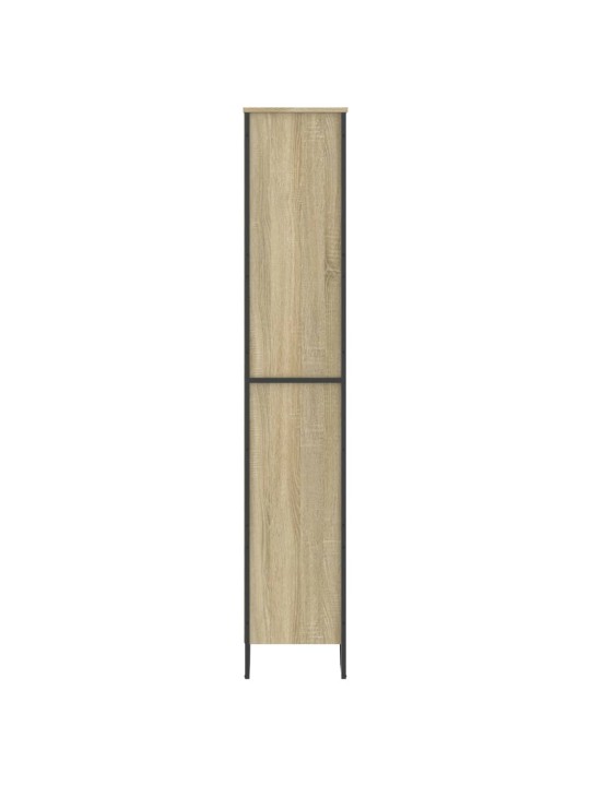 Knihovna dub sonoma 80 x 31 x 169 cm kompozitní dřevo