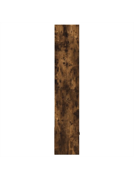 Knihovna kouřový dub 70 x 36 x 189 cm kompozitní dřevo