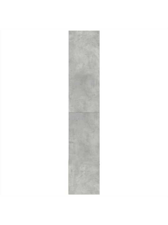 Knihovna betonově šedá 100 x 36 x 189 cm kompozitní dřevo