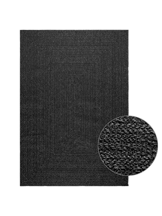 Koberec zizur 140x200 cm jutový vzhled interiér i exteriér