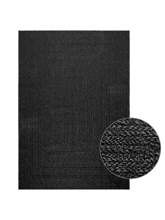 Koberec zizur 160x230 cm jutový vzhled interiér i exteriér