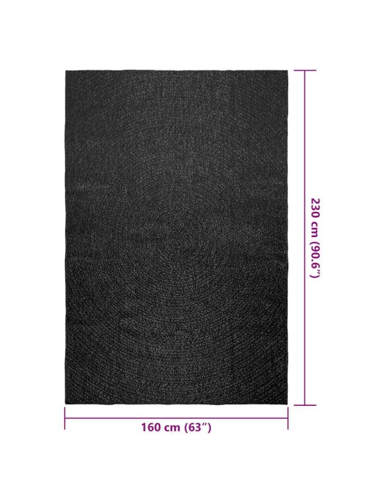 Koberec zizur 160x230 cm jutový vzhled interiér i exteriér