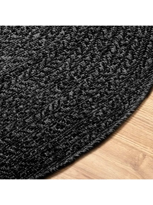 Koberec zizur ø 200 cm jutový vzhled interiér i exteriér