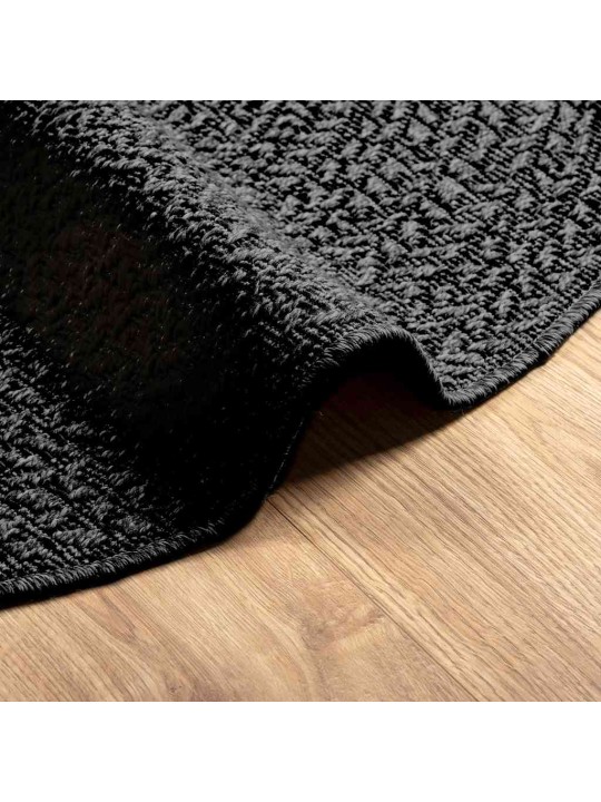 Koberec zizur ø 200 cm jutový vzhled interiér i exteriér