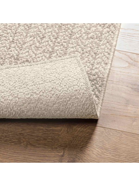 Koberec zizur krémová 80x150cm jutový vzhled interiér exteriér