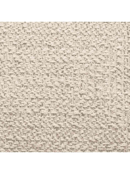 Koberec zizur krémová 200x290cm jutový vzhled interiér exteriér