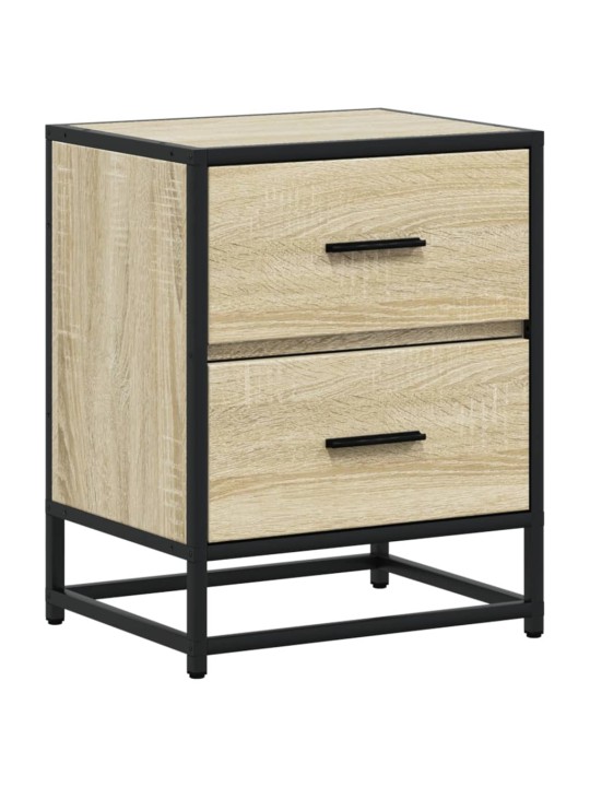 Noční stolky 2 ks dub sonoma 40 x 31 x 50 cm kompozitní dřevo