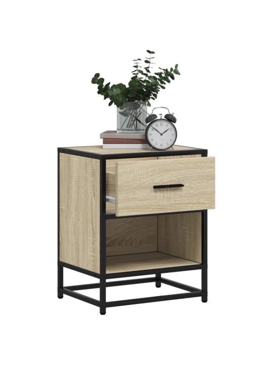 Noční stolky 2 ks dub sonoma 40 x 31 x 50 cm kompozitní dřevo