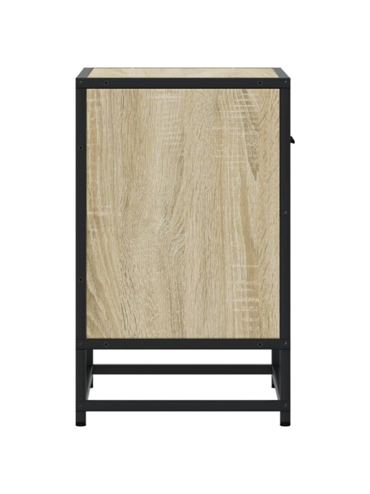 Noční stolky 2 ks dub sonoma 40 x 31 x 50 cm kompozitní dřevo
