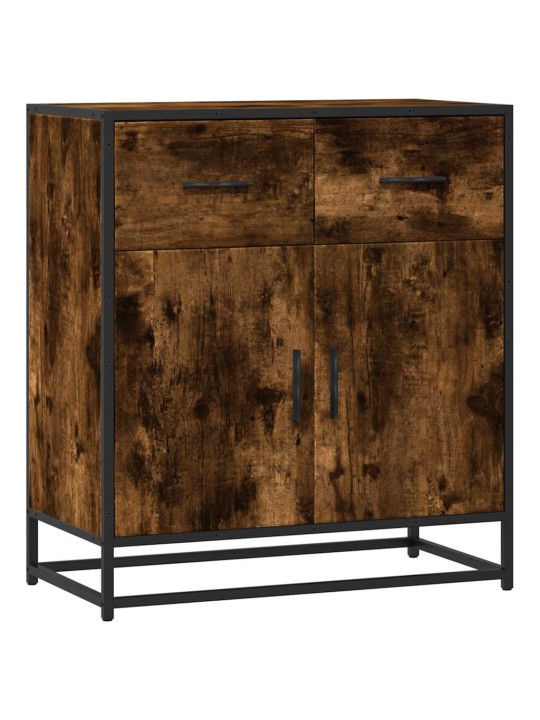 Příborník kouřový dub 68x35x76 cm kompozitní dřevo