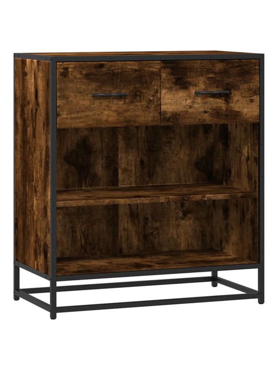 Příborník kouřový dub 68x35x76 cm kompozitní dřevo