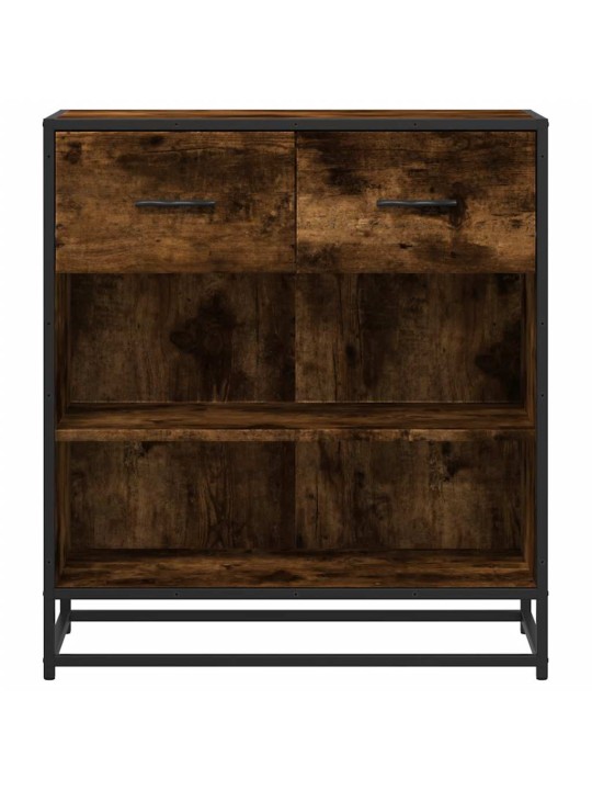 Příborník kouřový dub 68x35x76 cm kompozitní dřevo